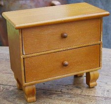 ANTIQUE WOODEN DRESSER FOR DOLL
