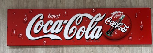Coca cola plaque publicitaire - plaque,