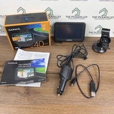 Garmin Nuvi 40LM GPS Nav System 4.3" Screen w/ Lifetime Maps Complete TESTED