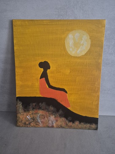 Peinture abstraite sur toile