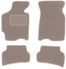 Tapis de sol en velours Beige