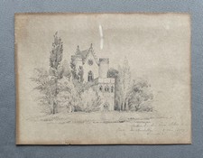 Château, Chantilly, dessin