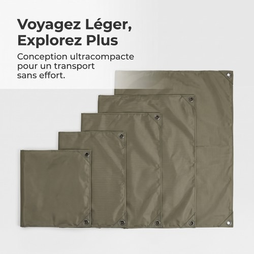 Tapis sol camping - tapis,
