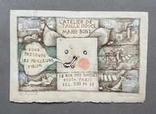 Atelier de taille douce Mario