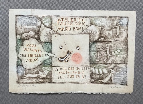 Atelier taille douce mario - taille,