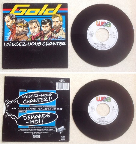 Gold disque 45t - disque,