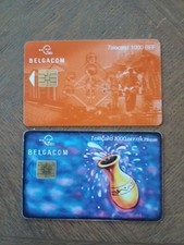 2 télécartes Belgiques à