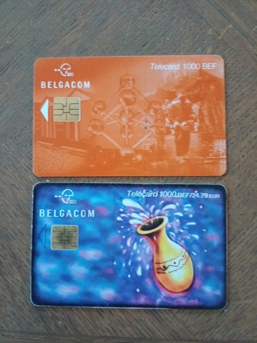 Télécartes belgiques à - belgiques,