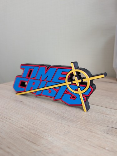 Logo time crisis plaque - logo,