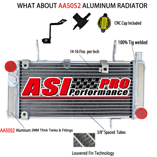 Aluminum radiator for - aluminum,
