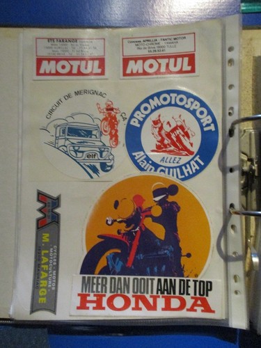 Autocollants moto honda - autocollants,