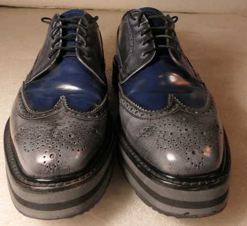Prada spazzolato leather - prada,