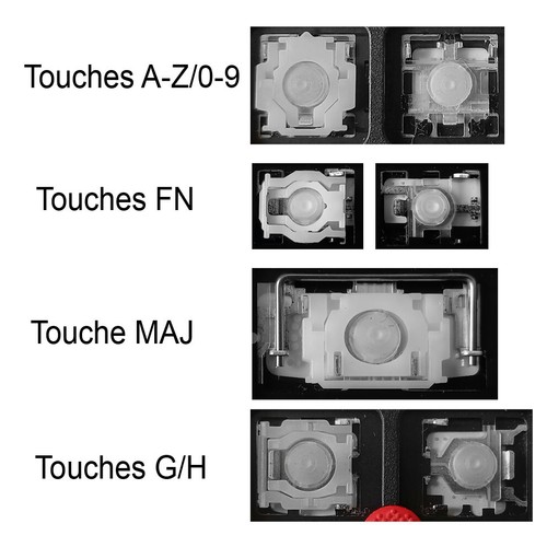 Touche clavier pour - clavier, lenovo