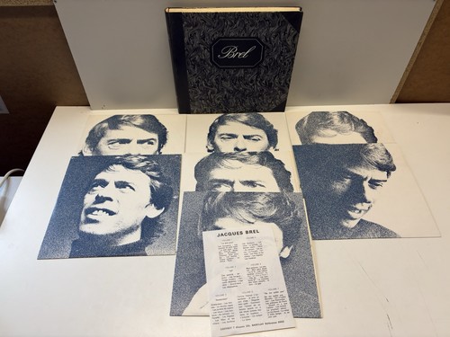 Coffret disques 33t jacques - coffret, 7