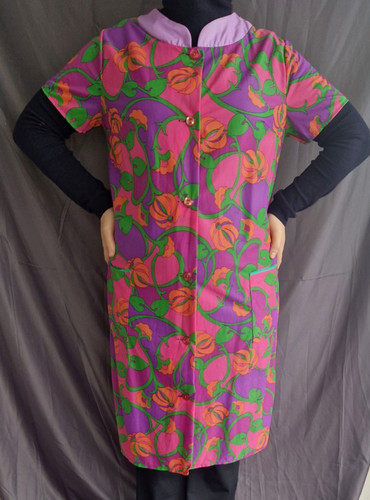 Nylon dederon smock apron - dederon,