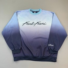Vintage Karl Kani Sweatshirt Mens 2XL Blue Embroidered Logo Hip Hop Tupac 90s