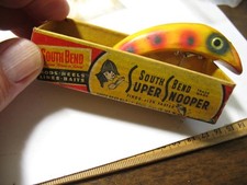South Bend Super Snooper old fishing lure in original box