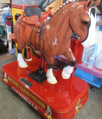 Clydesdale kiddie ride - kiddie,