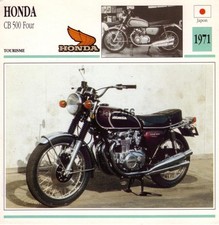 Fiche Moto : HONDA CB 500 Four