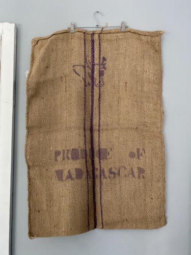 Ancien sac café - À, toile