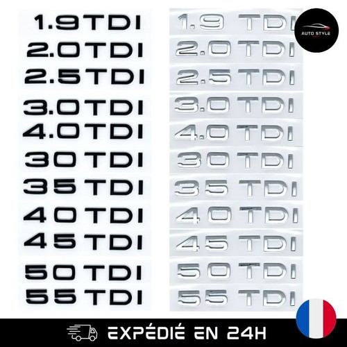 Badge lettres abs tdi - abs,