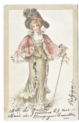 Cpa carte postale - carte,
