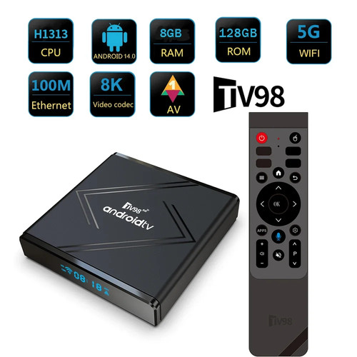 Box android wifi 6 8k - 14,