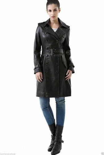 Femmes cuir noir - cuir,