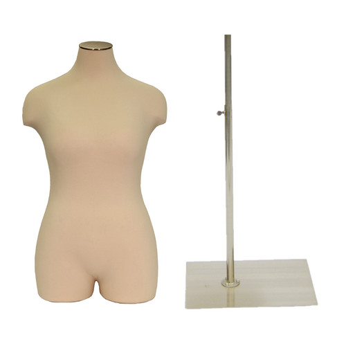 Adult female plus size half - size,