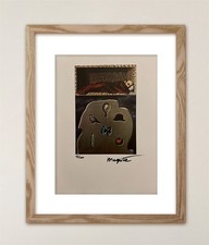 René Magritte - Original Signed Print with COA and $3,500 Appraisal.