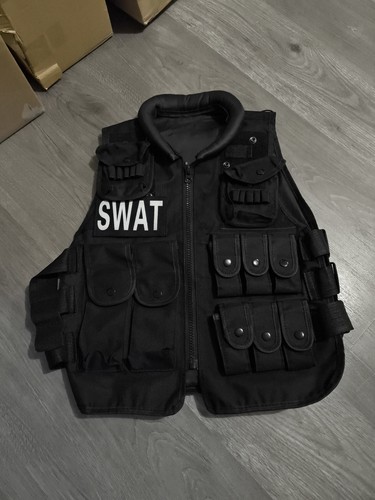 Gilet tactique swat airsoft - swat,