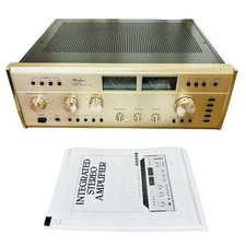 Accuphase E-303X Integrated Stereo Amplifier with Manual Vintage Audio Equipment