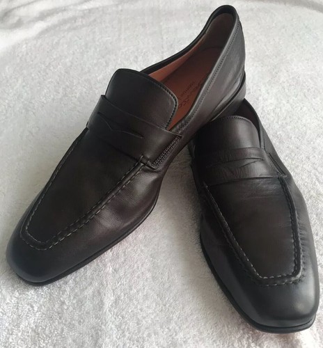 Santoni mens loafers