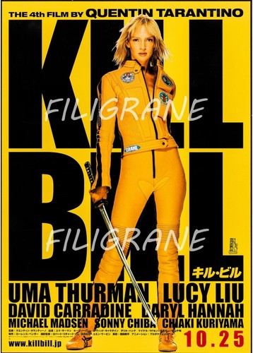 Kill bill film regp poster - regp,