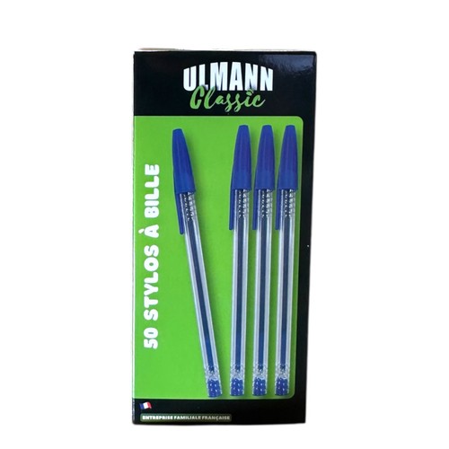 Stylos bille encre bleue - stylos,