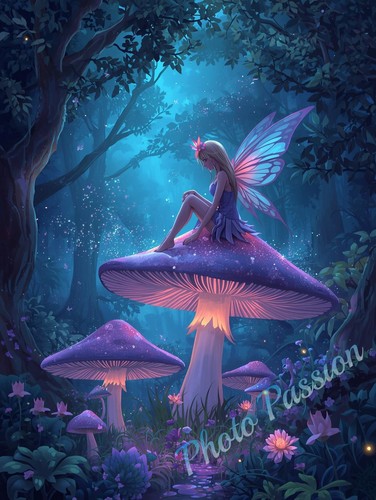 Poster fee lumiere - poster, feerique