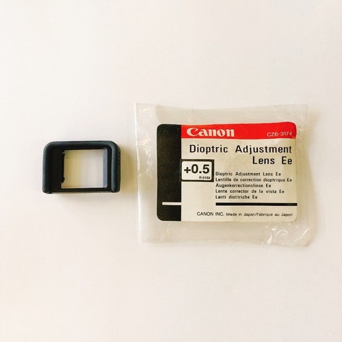 Objectif canon 5 réglage - canon, +0,5