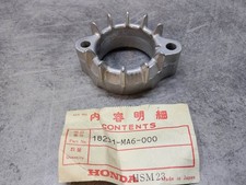 collerette d'échappement pour