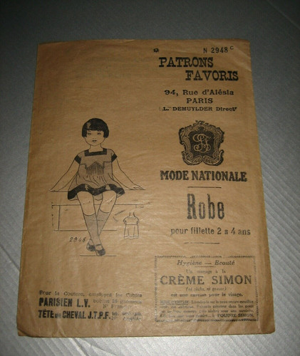 Ancien patron modèle - ancien, patrons