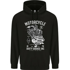 Motocyclette Garage Sale Motard Hommes Sweatshirt À Capuche