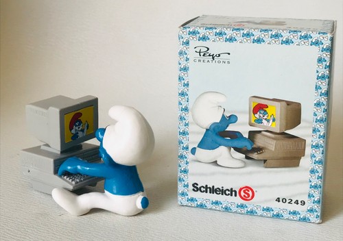 Super schtroumpf ordinateur - super,