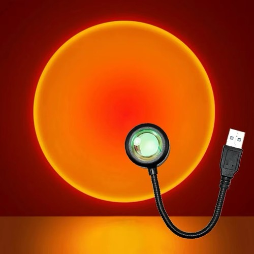 Lampe coucher soleil led - coucher,