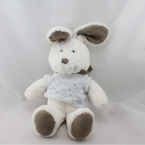 Doudou lapin blanc - , beige