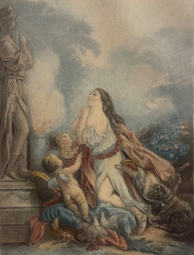 Jean baptiste huet offrande - offrande, à