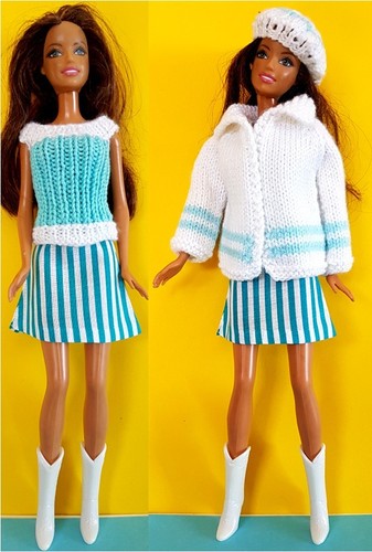 Barbie lot vêtements poupée - barbie,
