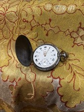 ancienne montre a gousset MF chronometre  XIXe 5cm ne fonctionne pas