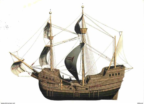 Carte postale bateaux - -,