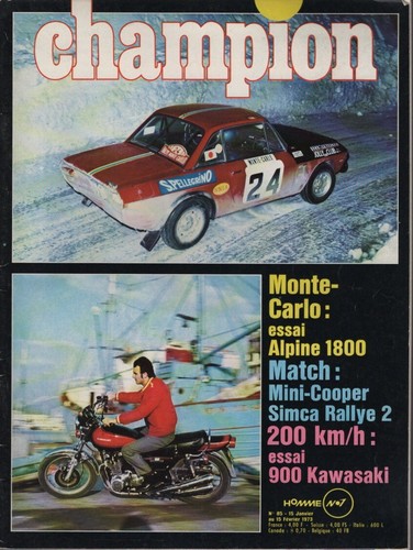 Champion 1973 simca - champion, 85