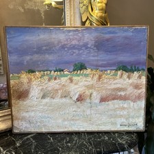 Huile Sur Toile Ancienne