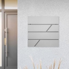 Boîte aux lettres murale gris